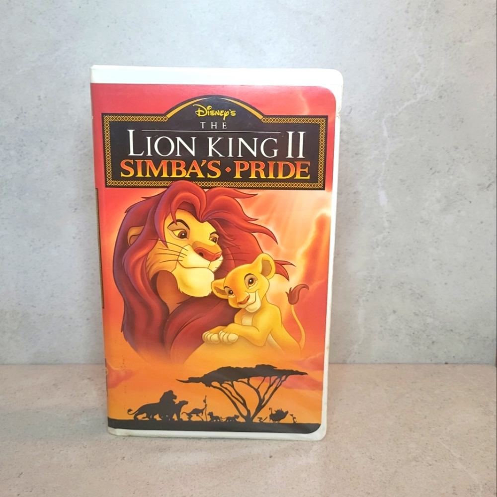 The Lion king 2 VHS tapes vintage Disney tapes movies